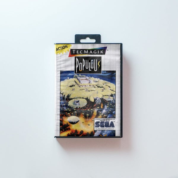 Populous - Sega Master System Game Carousel 1