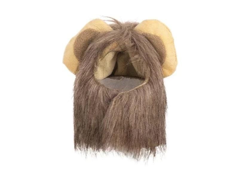 Cat Costume Cute Lion Mane Cat Wig Hat Cosplay Clothes Cap Dress Up Puppy Carousel 1