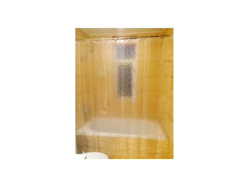 GEYA Household Bathroom Supplies Shower Curtain 3D Effect Waterproof Carousel 1