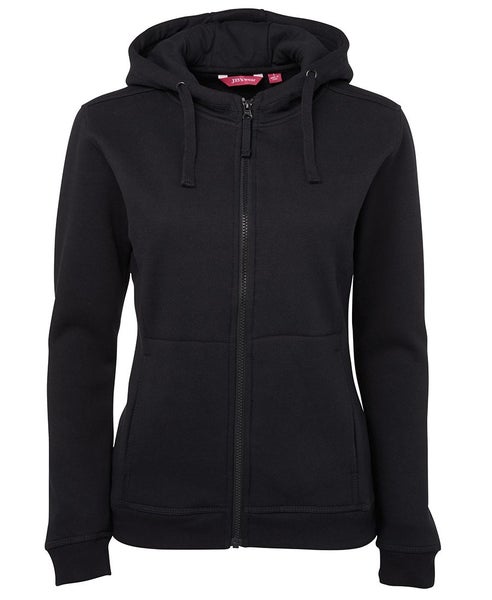 3HJ1 JB'S LADIES FULL ZIP FLEECY HOODIE Carousel 1