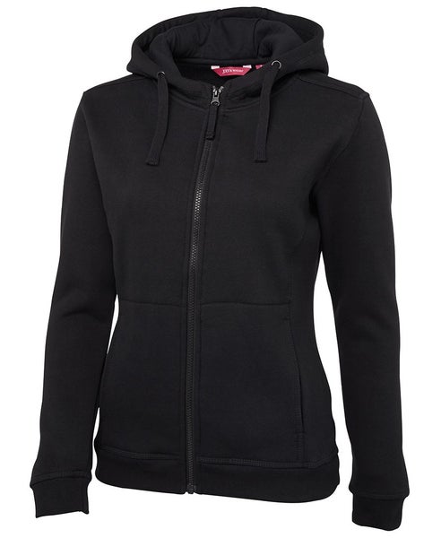 3HJ1 JB'S LADIES FULL ZIP FLEECY HOODIE Carousel 5
