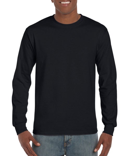 2400 Gildan Ultra Cotton Adult Long Sleeve T-Shirt, Long Sleeve T-Shirt Carousel 1