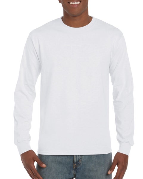 2400 Gildan Ultra Cotton Adult Long Sleeve T-Shirt, Long Sleeve T-Shirt Carousel 6