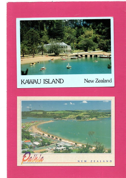 4 different postcards of Northland Carousel 1
