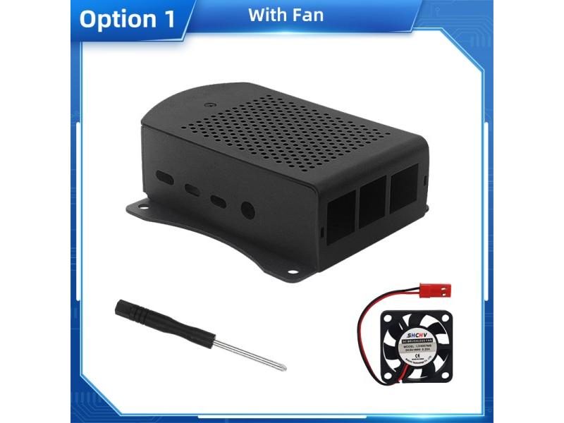 Raspberry Pi 4 Aluminum Alloy Case Metel Box With Hanging Bracket Support Carousel 1