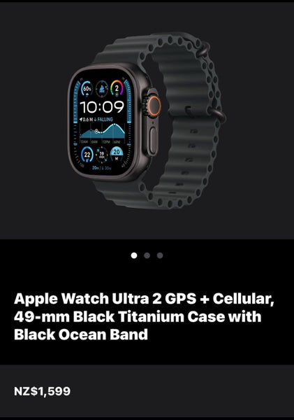 Apple Watch Ultra 2 49mm Titanium GPS + Cellular Carousel 1