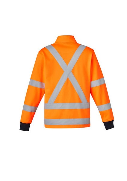 ZT660 Unisex Hi Vis X Back Rail Jumper Carousel 3
