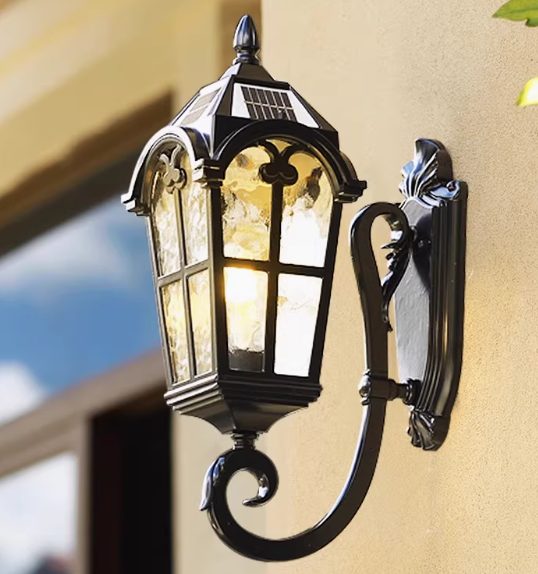 Solar garden wall light Carousel 1
