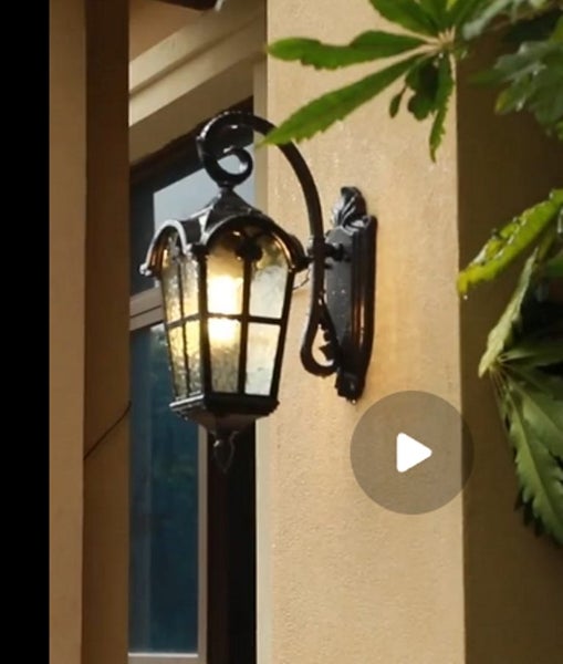 Solar garden wall light Carousel 3