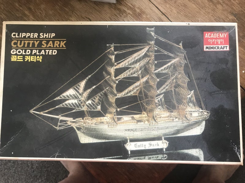 CUTTY SARK - GOLD PLATED Carousel 1