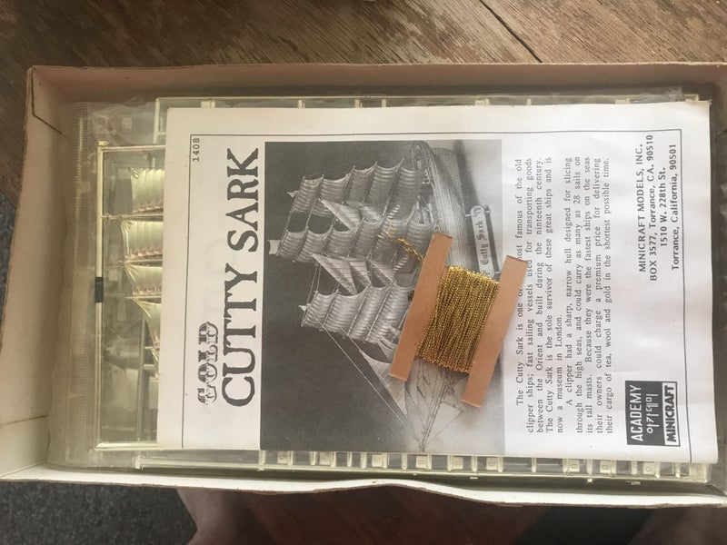 CUTTY SARK - GOLD PLATED Carousel 3
