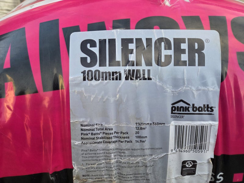 Pink Batts Silencer Wall Insulation 100mm Carousel 2
