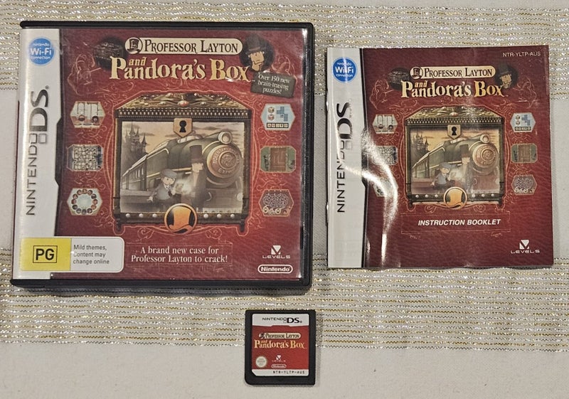 DS - Professor Layton Pandora's box Carousel 1
