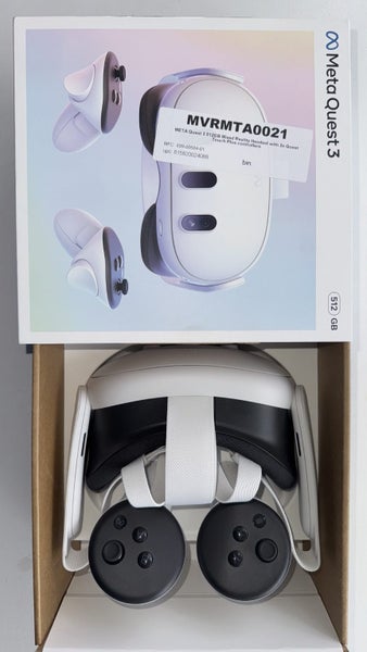 Meta Quest 3 512GB Mixed Reality Headset and 2x Quest touch plus controllers Carousel 2