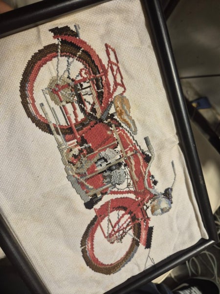 motobike cross stitch arts $1!!!!!! Carousel 2