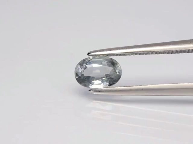 $1 RES * Buy Now $1,350.00 * 0.68ct Unheated Green Oval Sapphire Loose Gemstone Carousel 2