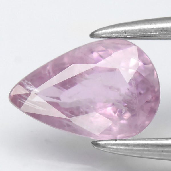$1 RES * Buy Now $1,100.00 * 0.42ct Pear Pinkish Purple Pear SAPPHIRE Gemstone Carousel 1