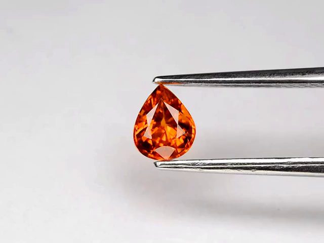 $1 RES * Buy Now $1,599.00 * 0.73ct Pear Orange VS SAPPHIRE Gemstone Loose Carousel 2