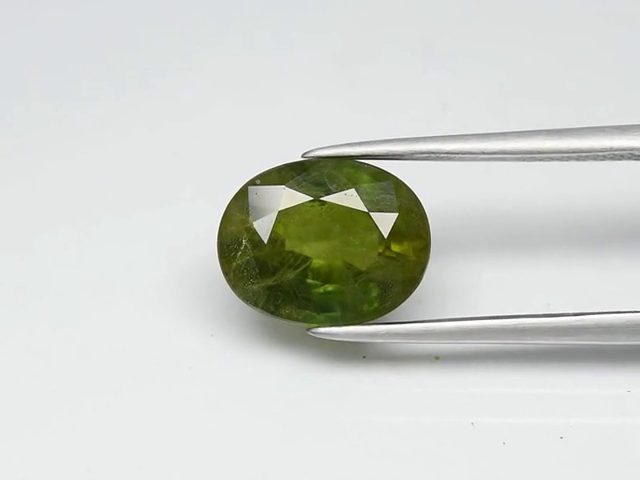 $1 RES * Buy Now $2,899.00 * 4.02ct Oval Green LARGE Sapphire Loose Gemstone Carousel 2