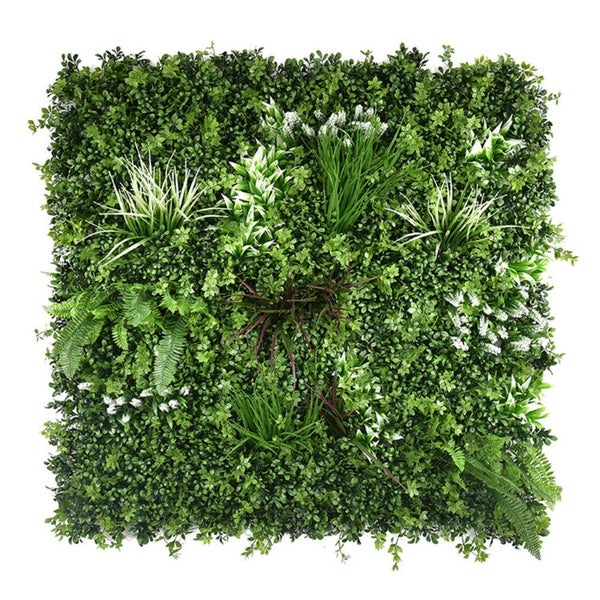 1 Sqm Artificial Plant Wall Grass Panels Vertical Garden Foliage Tile Fence 1X1m Carousel 1