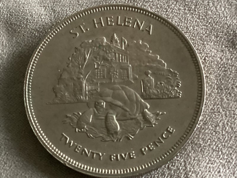 Saint Helena 25 pence 1977 Carousel 1