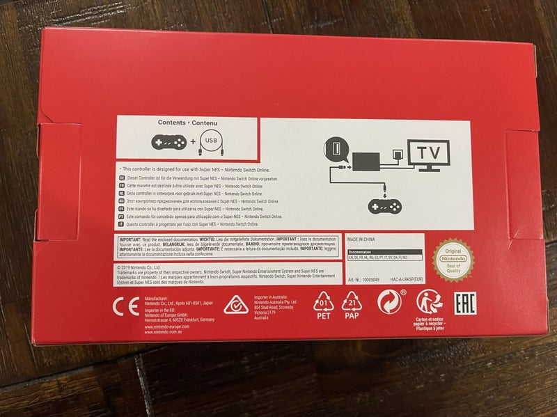 Nintendo Switch - Super Nintendo retro controller Carousel 2