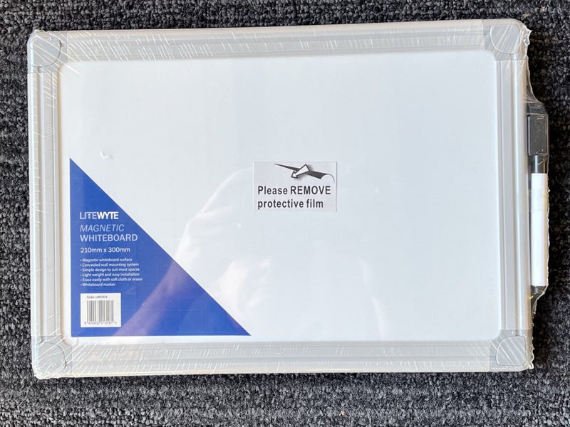 LiteWyte Magnetic A4 Size Whiteboard Carousel 1