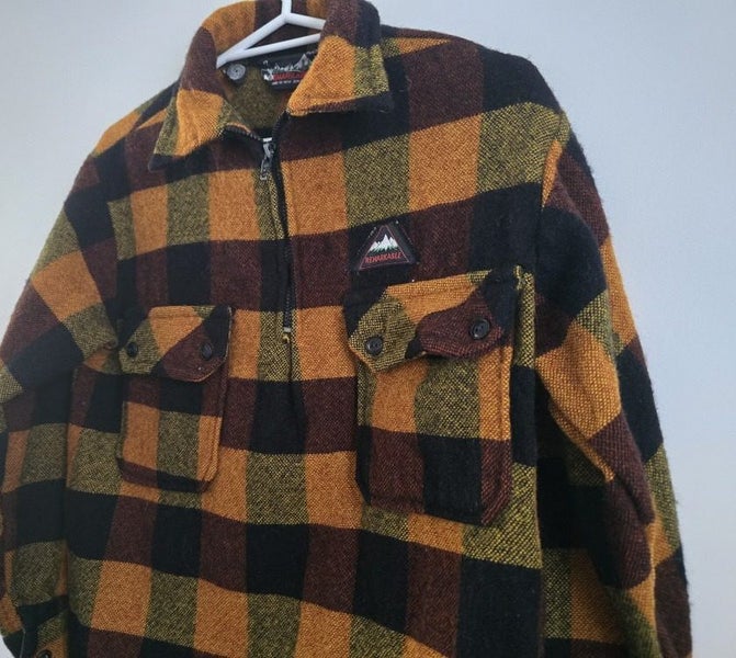 Remarkable Kids Size 12 Pure Wool Flannel Jacket Carousel 3