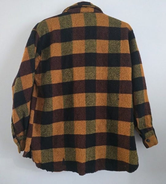 Remarkable Kids Size 12 Pure Wool Flannel Jacket Carousel 2