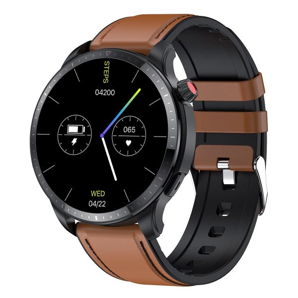 Parallel Deals 1.39 Inch Ip67 Waterproof Leather Band Smart Watch Supports Bluet Carousel 1