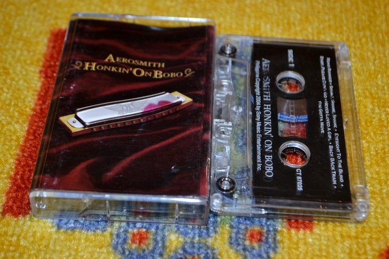 AEROSMITH Honkin' on Bobo CASSETTE TAPE Carousel 2