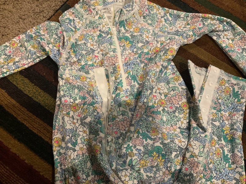 Baby sleep suit type for girls M&S Carousel 2