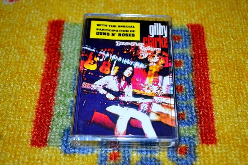 GILBY CLARKE Pawnshop Guitars CASSETTE TAPE Carousel 1
