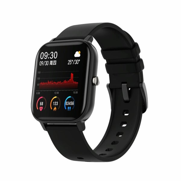 Parallel Deals 1.4 Inch Heart Rate & Blood Pressure Smart Watch Black Carousel 1