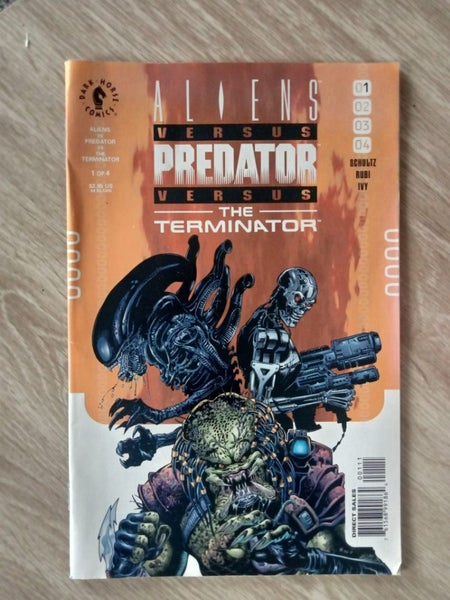 Aliens vs Predator vs the Terminator comic Carousel 1
