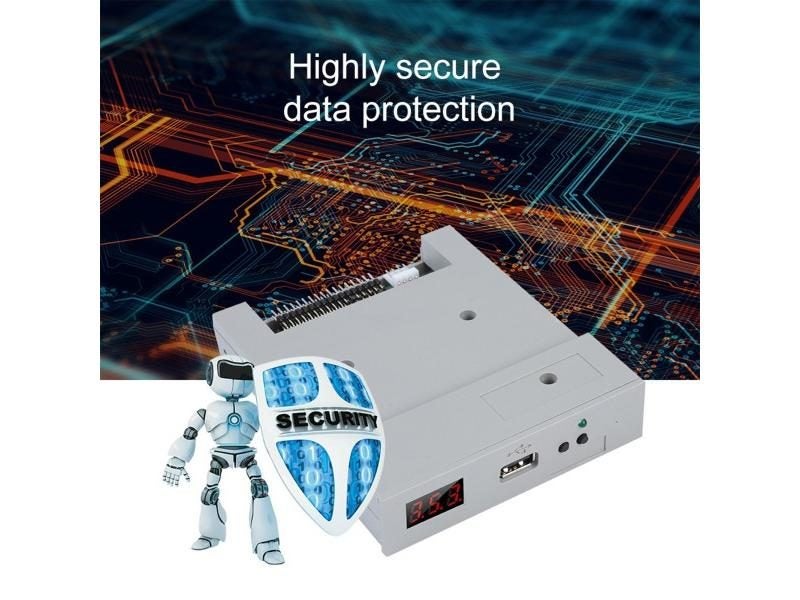 SFR1M44-U100 3.5in 1.44MB USB SSD Floppy Drive Emulator Plug And Play Carousel 1