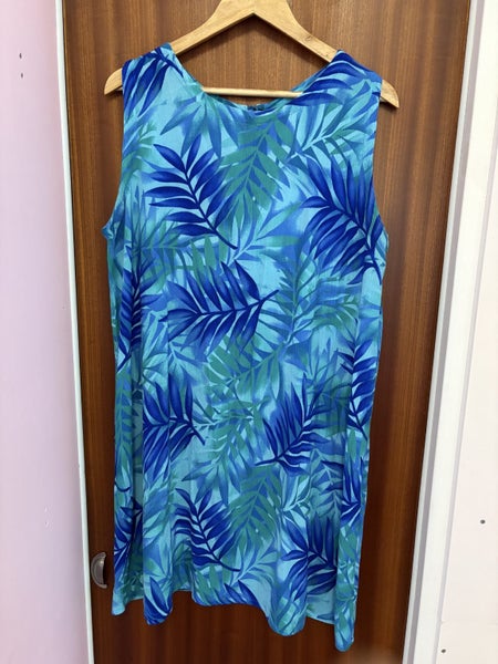 Hawaii Hibiscus Clothing colourful dress size 14-16 Carousel 1