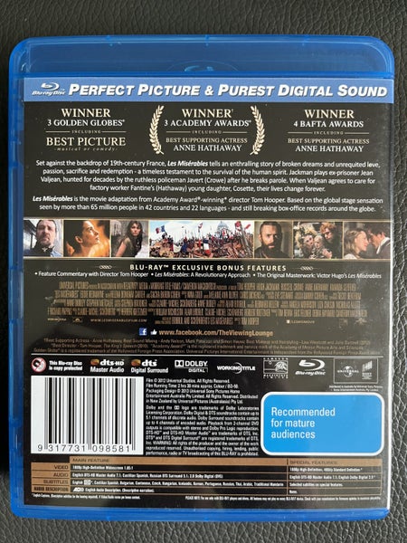 BLU RAY - LES MISERABLES Carousel 2