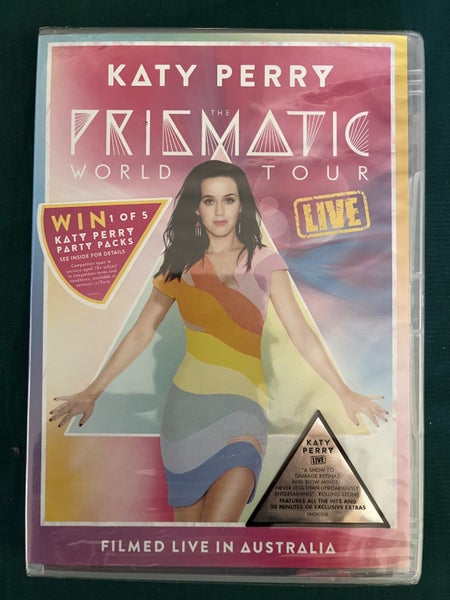 KATY PERRY - PRISMATIC WORLD TOUR LIVE - BRAND NEW STILL IN WRAPPER629626142790411126