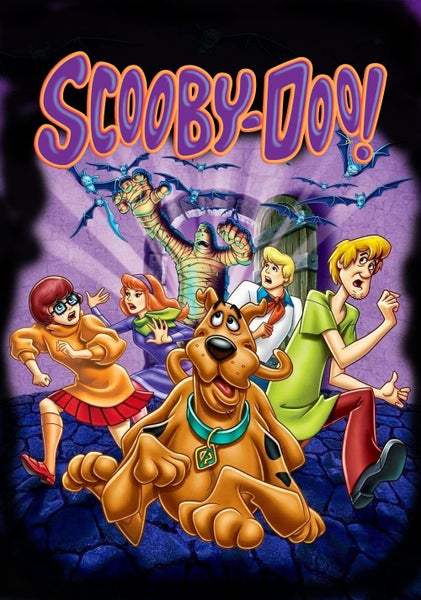 Scooby Doo and the Crew - Scary Cartoon TV Show - Black Gildan T-Shirt Carousel 2