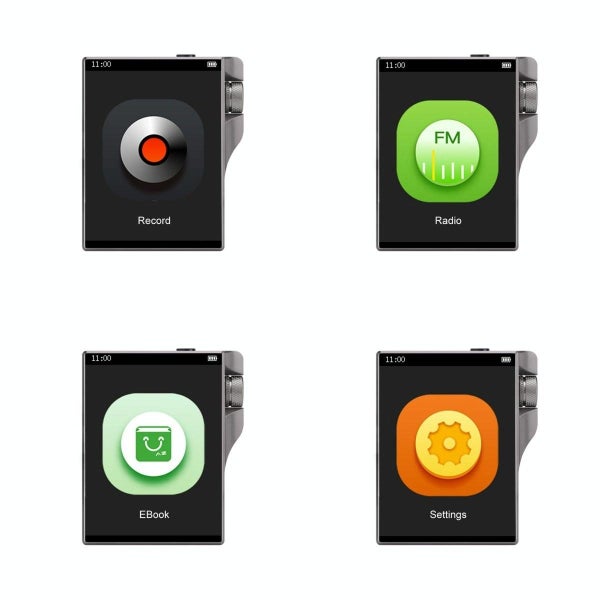 32Gb Hifi Dsd256 Music Player Gray Carousel 2