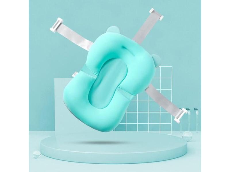 Baby Bathtub Seat Anti-slip Mat Floating Pillow Carousel 1