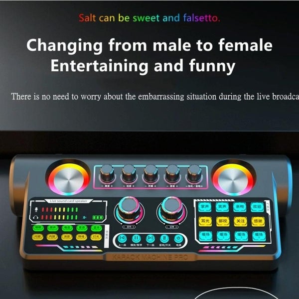 Versatile Bluetooth Sound Card For Singing And Recording Carousel 6