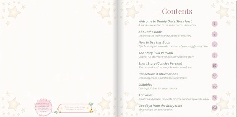 You Are Loved Little Piglet! DDLG Littlespace Interactive Flipbook Bedtime Story Carousel 2