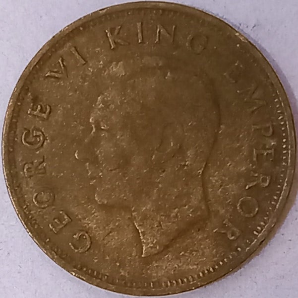1941 . NEW ZEALAND. HALF PENNY. Carousel 3