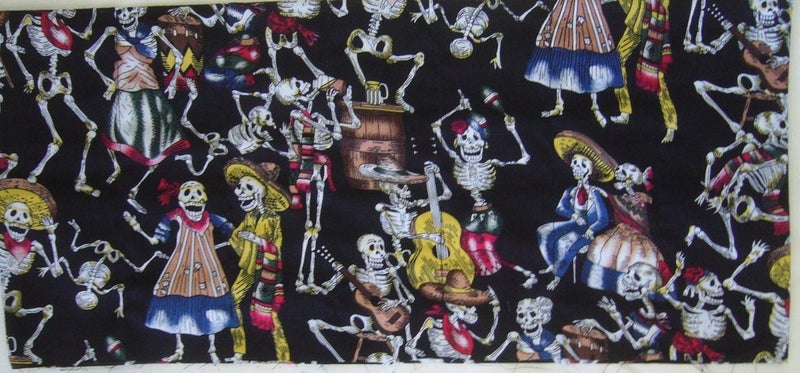 WHEAT BAG - HALLOWEEN SKELETONS Carousel 1