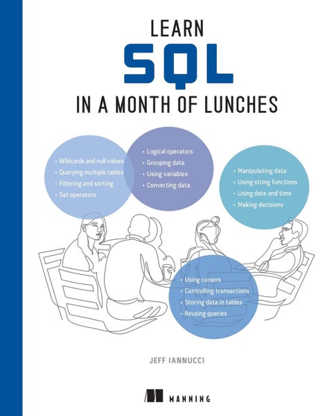 Learn SQL in a Month of Lunches by Jeff Iannucci - Hardcover Carousel 1