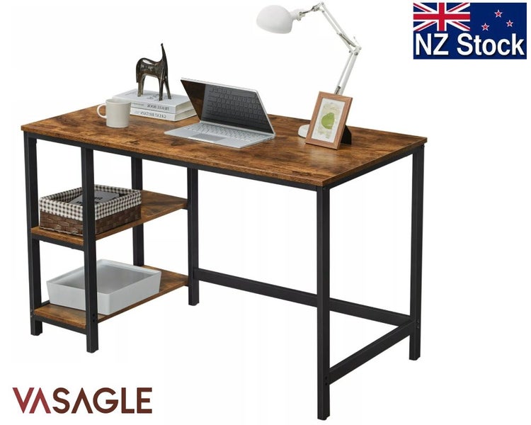 NEW VASAGLE Computer Desk Office Table Carousel 1