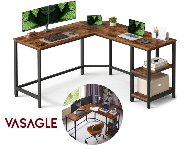 VASAGLE Computer Desk Carousel 1