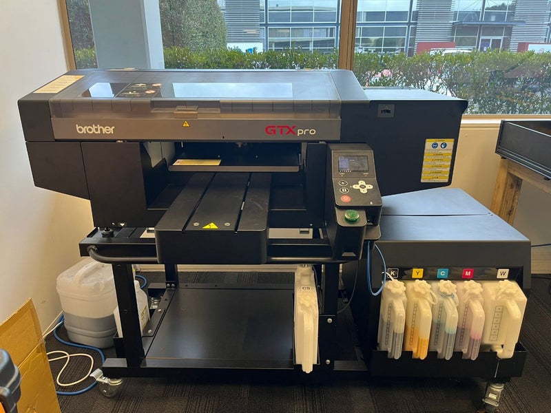 DTG Garment printer set up- BROTHER DTG Machine Carousel 14